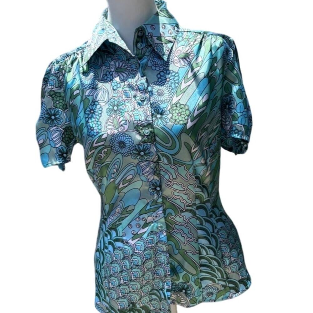 Vintage Belissimo New York Blouse Small